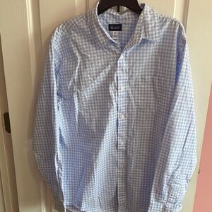 Place Sky Blue Gingham Men's Shirt